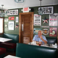 <p>The interior of Bob&#x27;s Diner. </p>