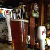 <p>Cedar Street Grill is serving Captain Lawrence Pumpkin Ale with a cinnamon and sugar rim.</p>