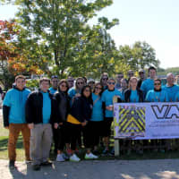 <p>Members of the Larchmont Volunteer Ambulance Corps team at Sunday&#x27;s fundraising walk. They raised $6,000.</p>