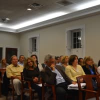 <p>Attendees at the Bedford Town Board&#x27;s Sept. 29 meeting prior to the group home assurances vote.</p>