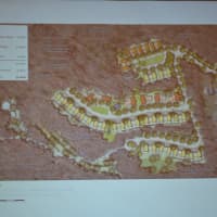 <p>A photo of a proposed site plan for Ridge 29.</p>