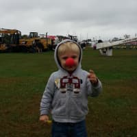 <p>A visitor to KiDZFEST didn&#x27;t let the rain deter him from having a good time. </p>