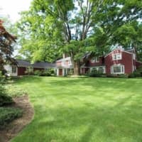 <p>The house at 429 Silvermine Road in New Canaan is open for viewing on Sunday.</p>