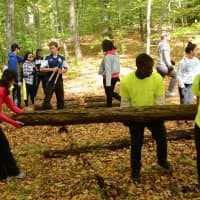 <p>Harvey&#x27;s Upper School students spent the day at the Ward Pound Ridge Reservation on Tuesday, Oct. 7.</p>