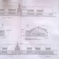 <p>The plan for the new Tarrytown pool and recreation facility</p>