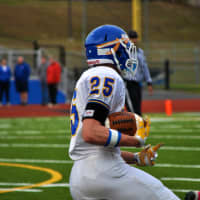 <p>Christian Donahoe had a big game for Mahopac.</p>