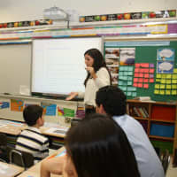 <p>Eastchester teachers explained the school&#x27;s math curriculum and demonstrated ways to bring the classroom home.</p>