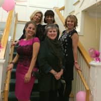<p>The team of Atria Darien and Helen Ainson fashions pose after the event.</p>