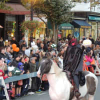 <p>The Headless Horseman will lead the opening of the Tarrytown Halloween Parade on Saturday, Oct. 25. </p>