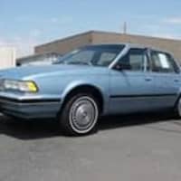<p>Chaplin was driving a 1992 blue Buick Century (similar to the car shown here) with the New York license plate number of N9Y-616.</p>