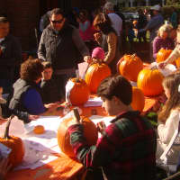 <p>Families could design their own jack-o-lanterns or use a variety of templates provided.</p>
