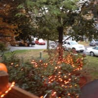 <p>Horseshow Circle is in the Halloween frame of mind at the Fox Hill Condos in Ossining.</p>