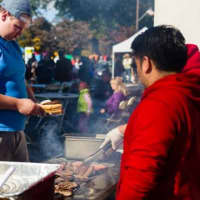 <p>Bronxville&#x27;s downtown was transformed into a street fair of goodies.</p>