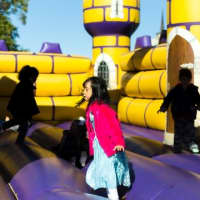 <p>Bouncy fun at Bronxville Children&#x27;s Halloween  Festival.</p>