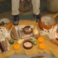 <p>The students discussed the types of food that Indians ate. </p>