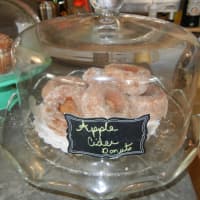 <p>Apple cider doughnuts at Leisha&#x27;s Bakeria.</p>