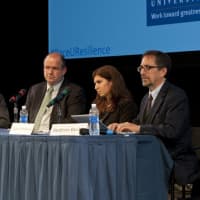 <p>The final panel was moderated by Andrew Revkin, senior fellow for Environmental Understanding at the Pace Academy for Applied Environmental Studies.</p>