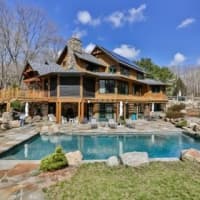 <p>The house at 482 Trinity Pass Road in New Canaan is open for viewing on Sunday.</p>