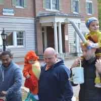 <p>Marchers in the 18th annual Halloween parade in Somers.</p>