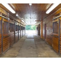 <p>Stables at 550 Guard Hill Road in Bedford make the home a perfect choice for horse owners.</p>