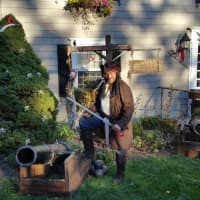 <p>Rob Toth is the captain of the ship once known as a front yard at 21 Deer Hill Ave. in Danbury. </p>