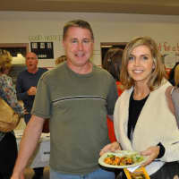 <p>Attendees enjoyed the healthy options such as bean salad and greens. </p>