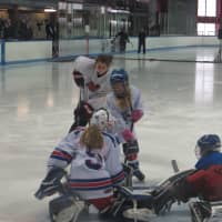 <p>Young hockey players wasted no time returning to Playland&#x27;s ice to spar with Valiant stars from Manhattanville College&#x27;s teams. </p>