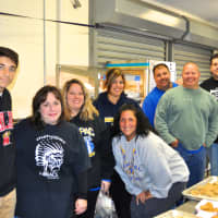 <p>There&#x27;s a full crew at the concession stand at Mahopac High School.</p>