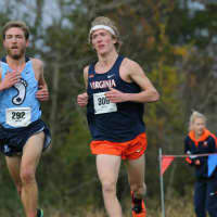 <p>Virginia&#x27;s Connor Rog was the top runner for the Cavaliers from the ACC Championships. He is a sophomore from Fairfield and a Fairfield Prep grad.</p>