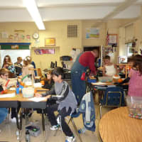 <p>Main Street School fourth graders participated in Halloween learning which included games about homonyms. </p>