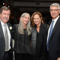 <p>Jon and Amy Schandler, of Chappaqua, and Dr. and Mrs. Charles Glassman, of Scarsdale.</p>