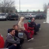 <p>It&#x27;s time for a game of musical chairs/scavenger hunt -- Chick-Fil-A style in the parking lot. The games add fun and help pass the time, organizers said. </p>