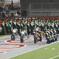 <p>Norwalk High School&#x27;s Marching Band takes the field for competition.</p>