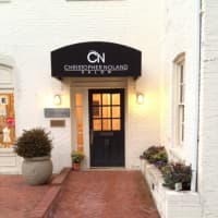 <p>This is the entrance to Christopher Noland Salon in Greenwich. </p>