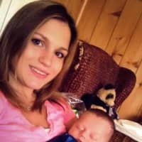 <p>Rachel Sack was killed by a hit-and-run driver while walking in Danbury a year ago. At the time of her death, her son was 9 weeks old. </p>