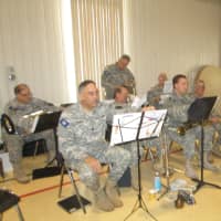 <p>The 89th Army Guard performs at Cortlandt&#x27;s Veterans Day ceremony.</p>