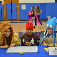 <p>The members of &quot;IncrEDIBLES&quot; at the 5th Annual Spelling Bee at Horace Greeley High School.</p>