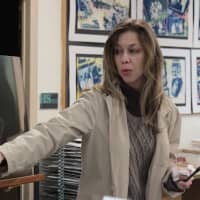 <p>Eastchester art students recently completed a seven-session residency with renowned artist Leah Lopez.</p>