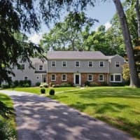 <p>The house at 45 Silver Ridge Road in New Canaan is open for viewing on Sunday.</p>