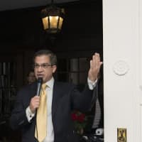<p>Joe Torres, WABC &quot;Eyewitness News&quot; anchor and a resident of Bedford, served as the evening&#x27;s master of ceremonies.</p>