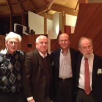 <p>Music for Parkinson&#x27;s board members left to right: John Stine of New York; Robert Mencher of White Plains; Alan Weiner of Yonkers; and David Eger of White Plains.</p>