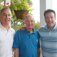 <p>FCA President &amp; CEO Robert F. Cashel (middle) with 2014 Golf Classic Co-Chairs Mark Brown (left) and Jamie Bergin.</p>