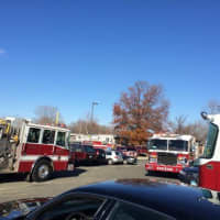 <p>Fairfield Fire Department responds to Warde High School. </p>