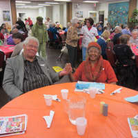 <p>Seniors in New Rochelle were treated to a traditional Thanksgiving lunch at the  Hugh A. Doyle Senior Center.</p>