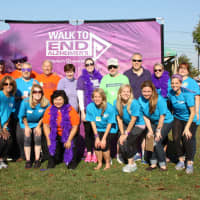 <p>The Walk to End Alzheimer&#x27;s Norwalk Committee at Calf Pasture Beach.</p>