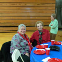 <p>Friends and seniors in the community attended the event.</p>