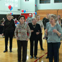 <p>Seniors dance and each other&#x27;s company. </p>