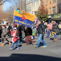 <p>The New Rochelle Thanksgiving parade. </p>