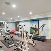 <p>The gym at 1 Hubbell Lane in Fairfield</p>