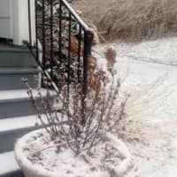 <p>Watch your step as you head out -- snow is beginning to stick to sidewalks, driveways and roads in northern Fairfield County. </p>